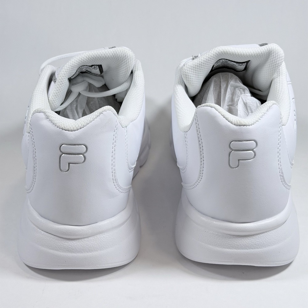 Fila Fulcrum 3 Size-11.5 Mens White | Fashion Sneakers New - Picture 8 of 9